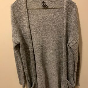 Express grey cardigan